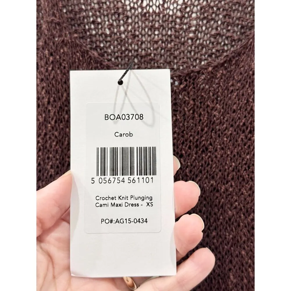 Boa Crochet Knit Plunging V - Image 6