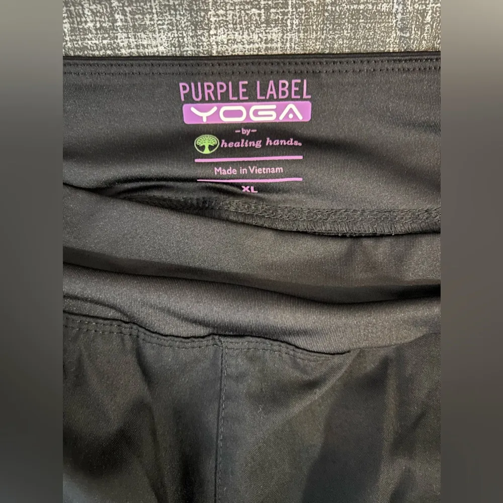 Purple label HH SCRUB BOTTOMS XL BLACK yoga joggers - Image 3