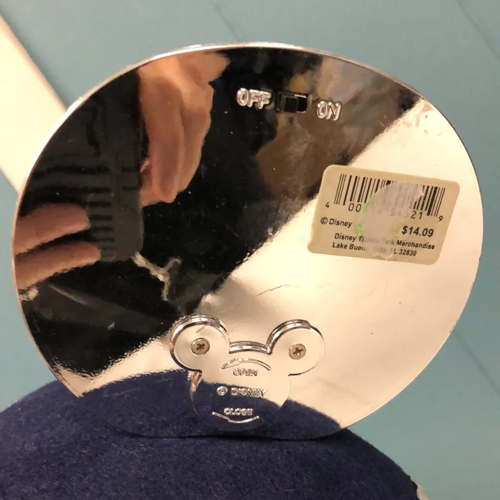 Disney Land Dream‎ Ears Cap Light Up Ears Adult Size Blue Mickey Where Dreams - Image 4