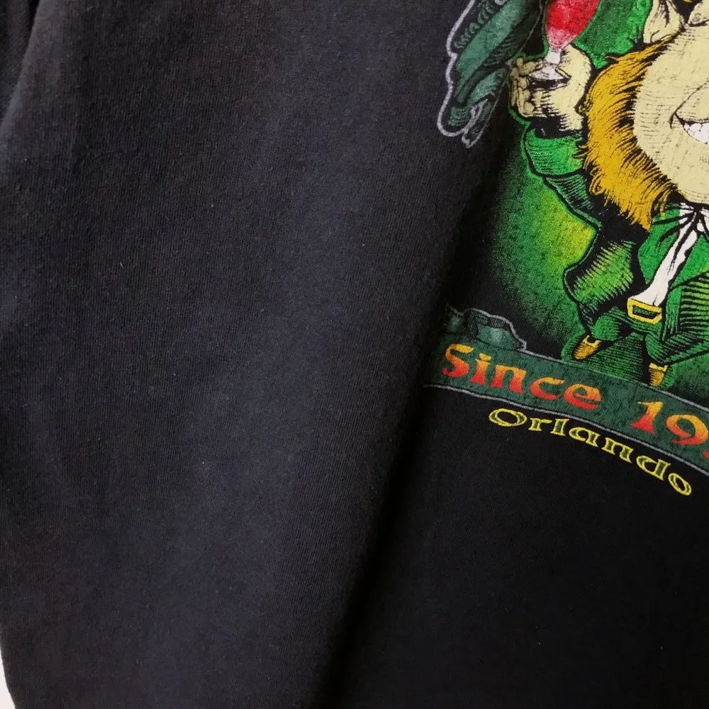 VINTAGE Pat O'Brien's T Shirt Nightclub Cocktail Bar Graphic Tee L - Image 13