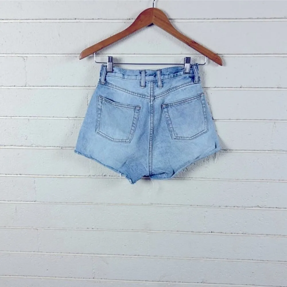 Brandy Melville John Galt Jean Shorts size M - Image 3