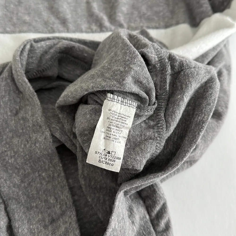 Vanilla Bay Grey Sweater Sz SM - Image 5