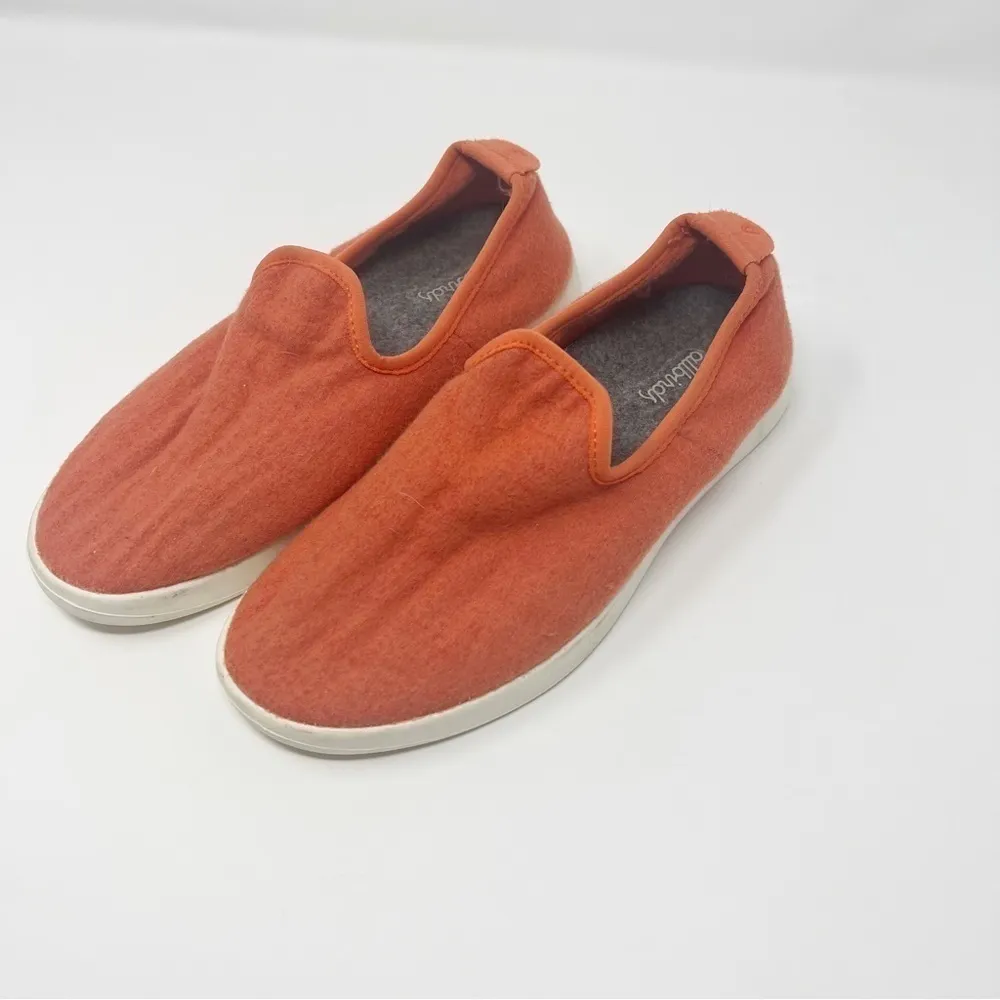 ALLBIRDS Wool‎ Slip Ons Orange Sz 5 - Image 7
