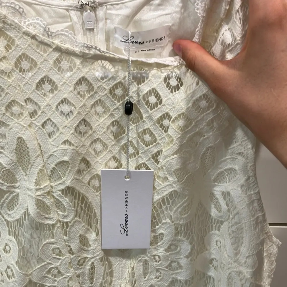 NWT Lovers + Friends White Laces Romper - Image 2