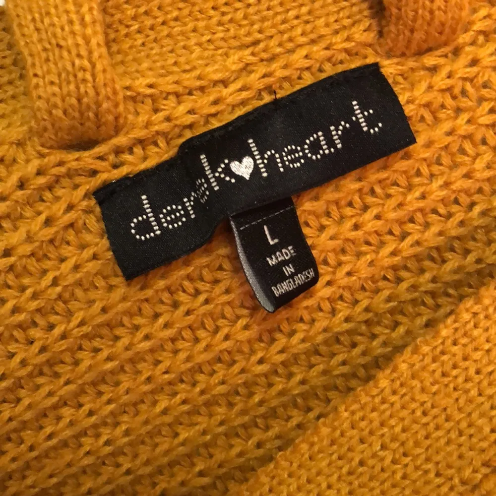 Derek ❤️ heart Mustard Yellow Women’s Size Large Cardigan - Image 2