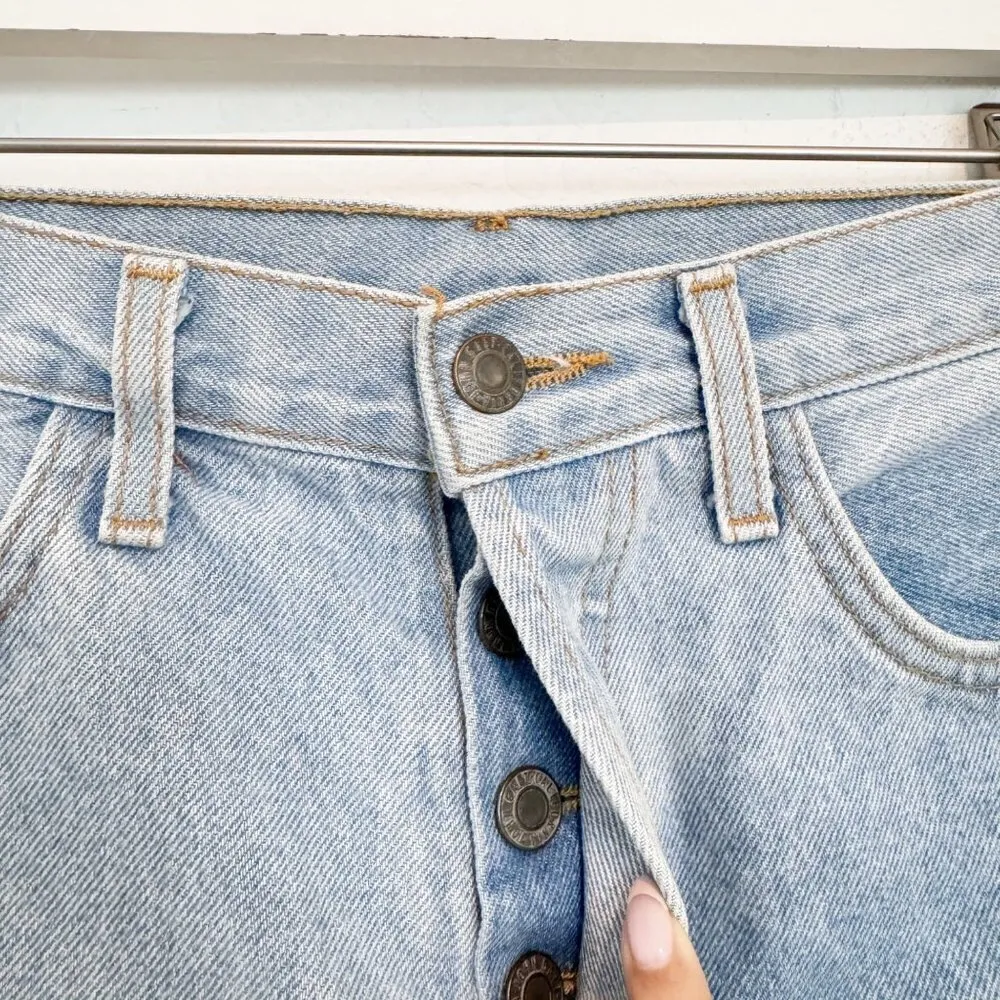 John‎ Galt Jean Shorts Blue Brandy Melville Medium - Image 3