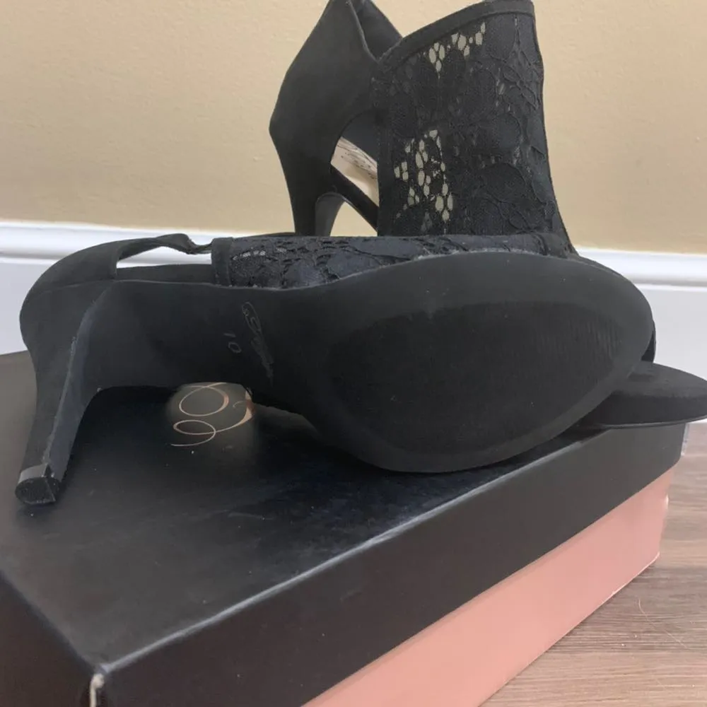 FERGIE Women’s Twilight Black Dress Booties 10 - Image 9