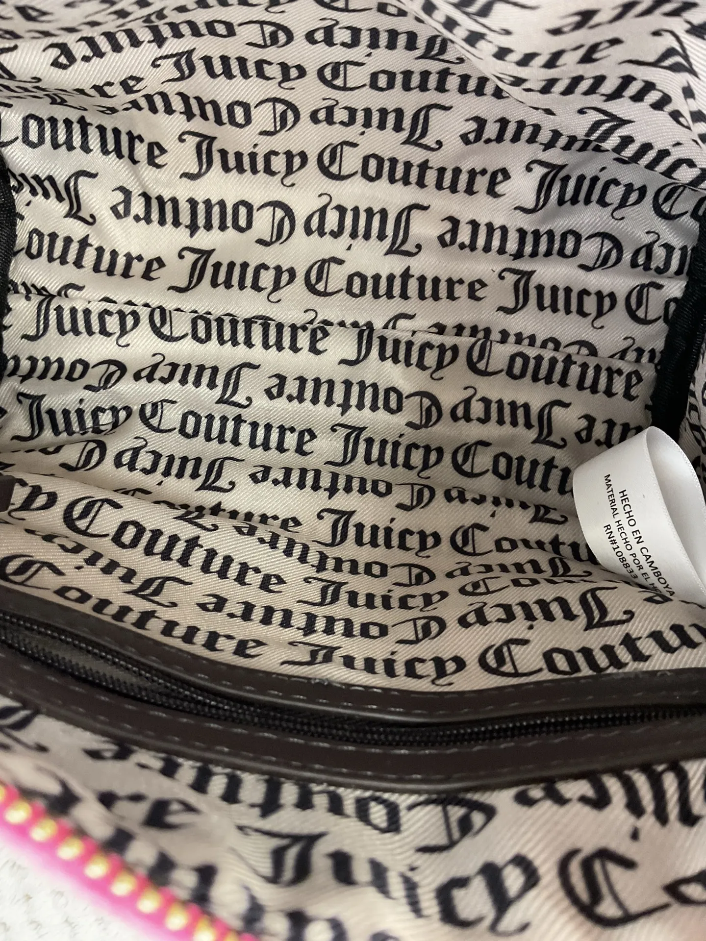 Juicy Couture Pink Velour Crossbody  - Image 5