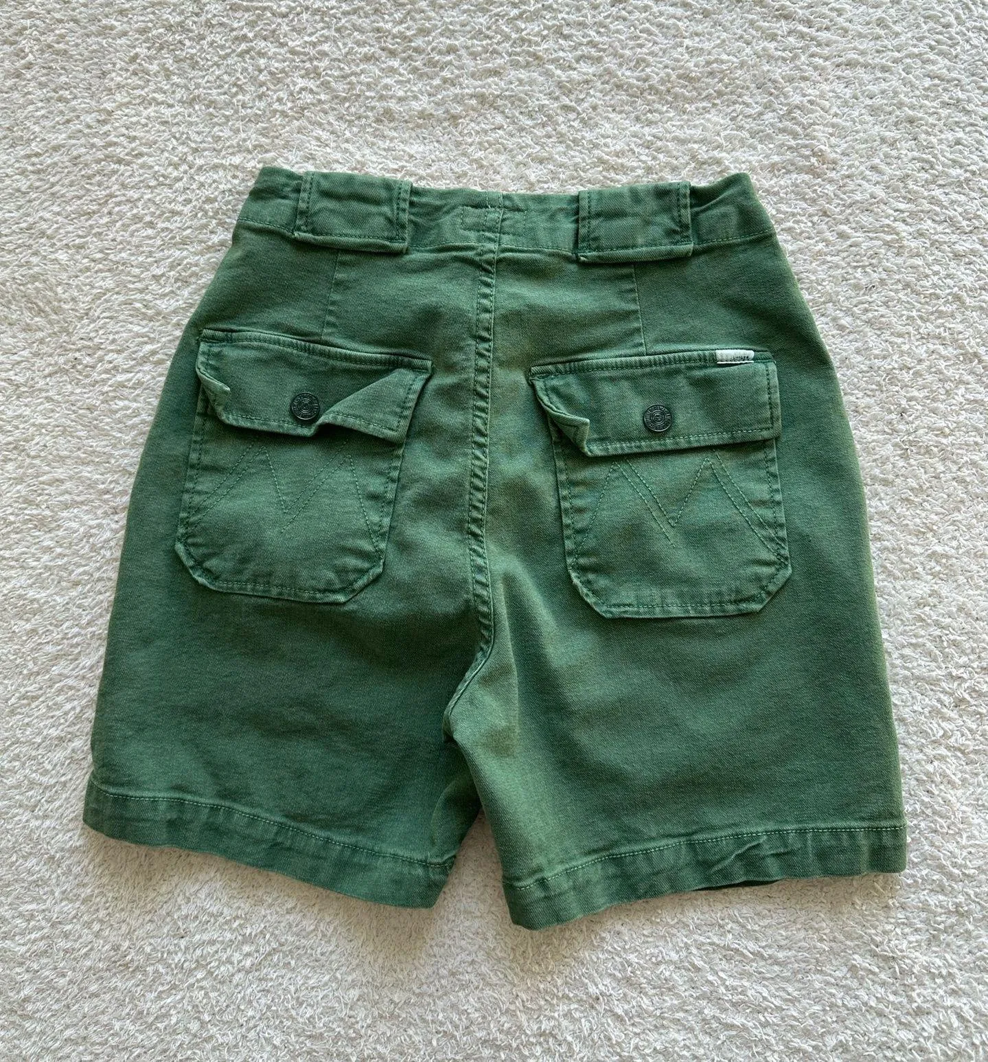 MOTHER The Rambler Patch Pocket Shorts - Image 3