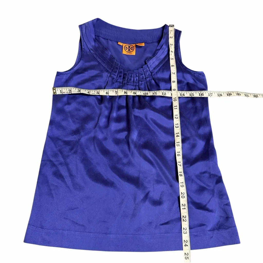 Tory Burch Silk Tank Top Size 2 - Image 3