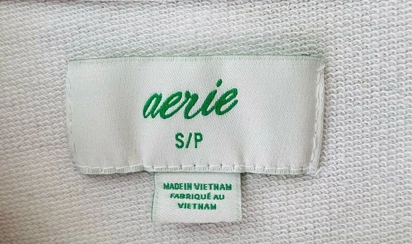 aerie Pullover Camo Hoodie Green Sz Small - Image 4