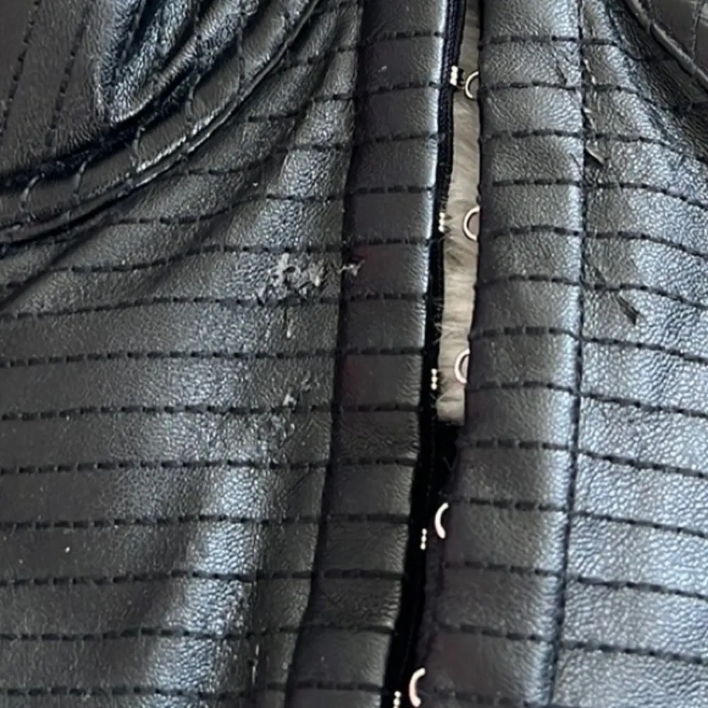 Victoria’s Secret Faux Leather Bustier - Image 5