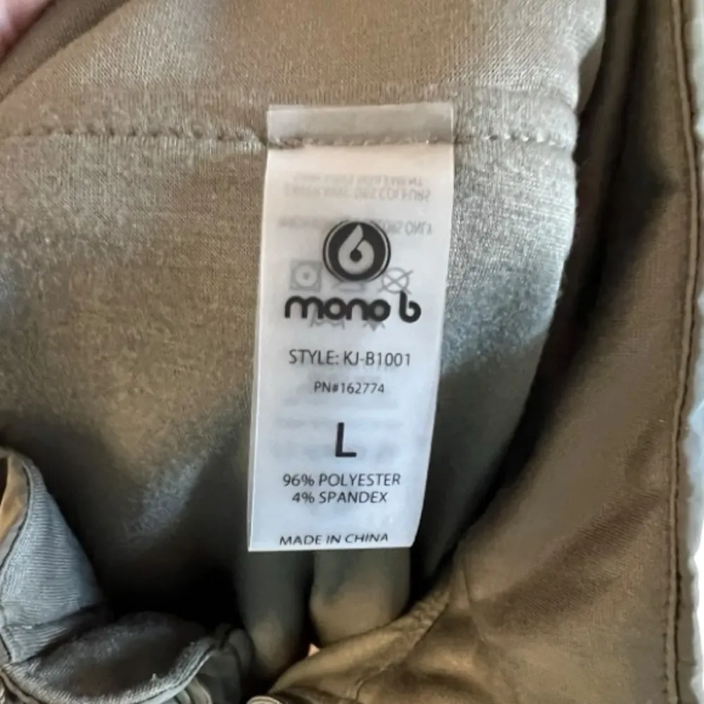 Mono B Zip‎ Jacket Size L - Image 5