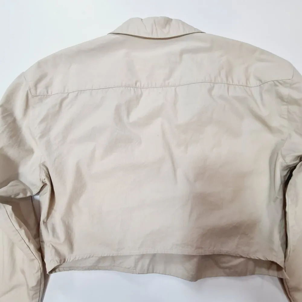 L'Academie The Neva Top in Khaki Medium - Image 8