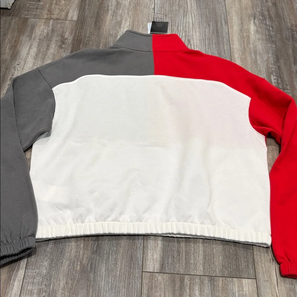 Wisconsin Badger Pullover size large NEW Red - Image 7