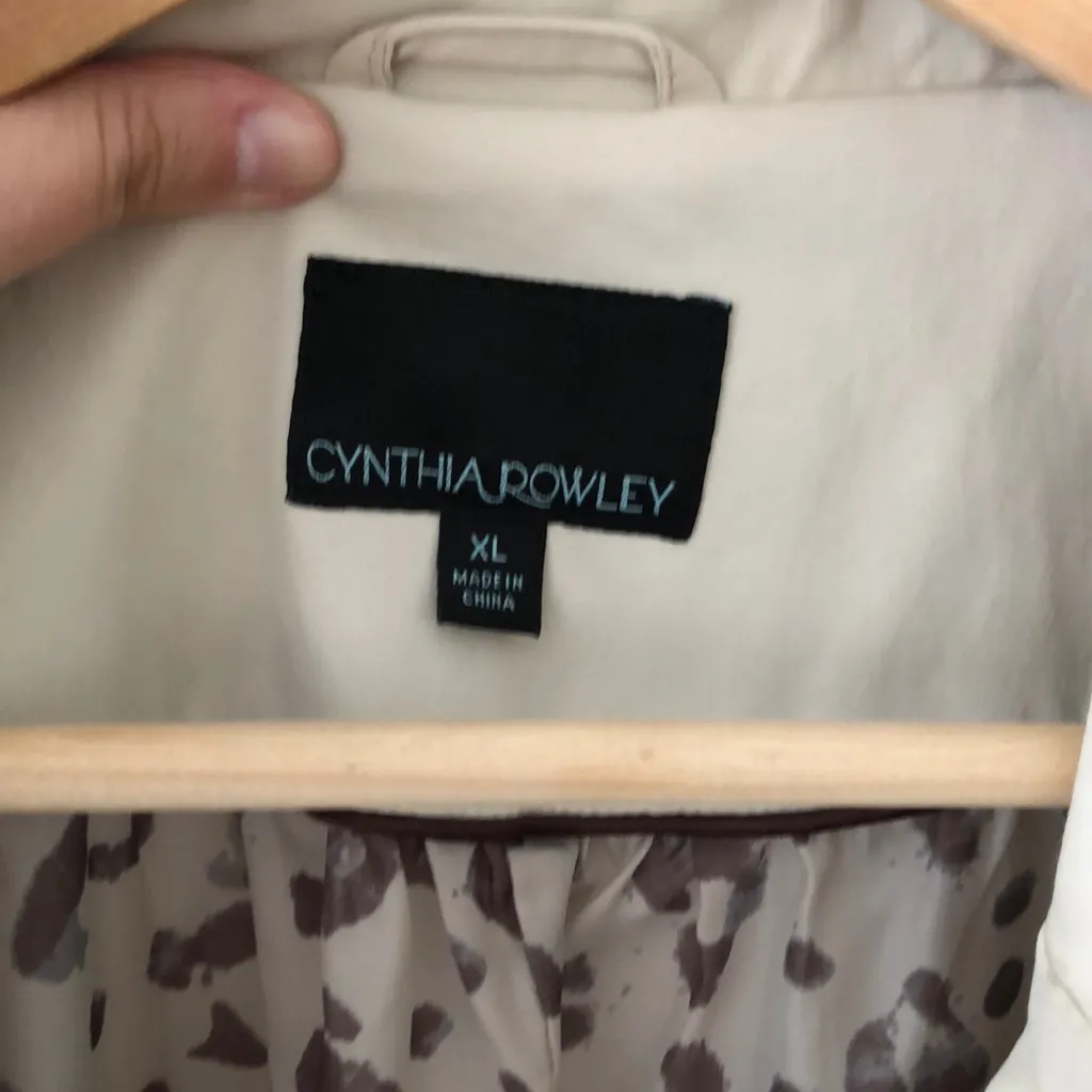 Cynthia Rowley trench coat - Image 2