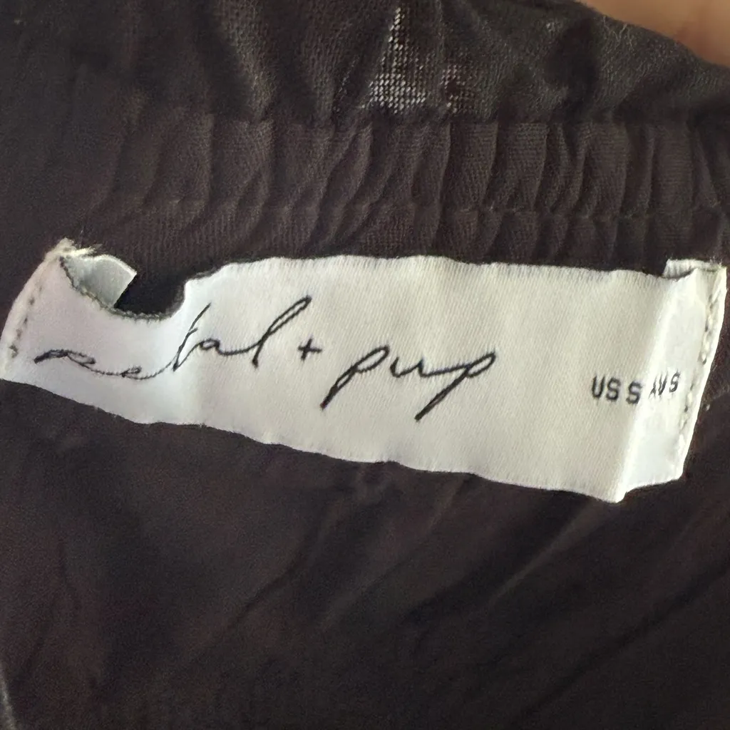 ☀️SUMMER CLEARANCE SALE☀️ Petal & Pup Black Sleeveless Mini Dress - Image 3