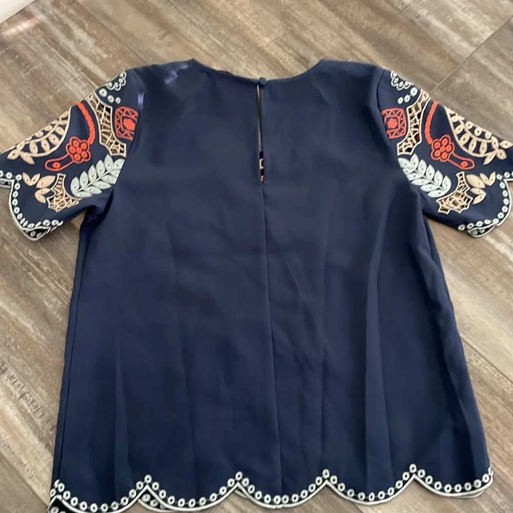 J.O.A. Embroidered Boho Festival Top & Short Set S - Image 9