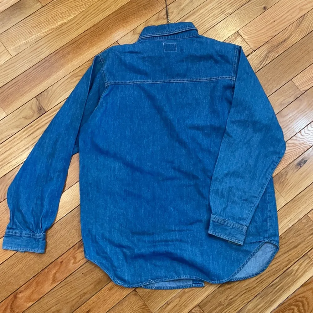 Nutcracker denim Christmas shirt ladies Medium - Image 5