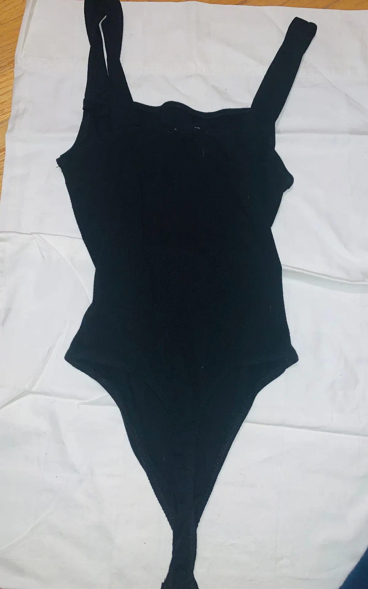 Mikey And Joey Black Thong Body Suit - Image 2