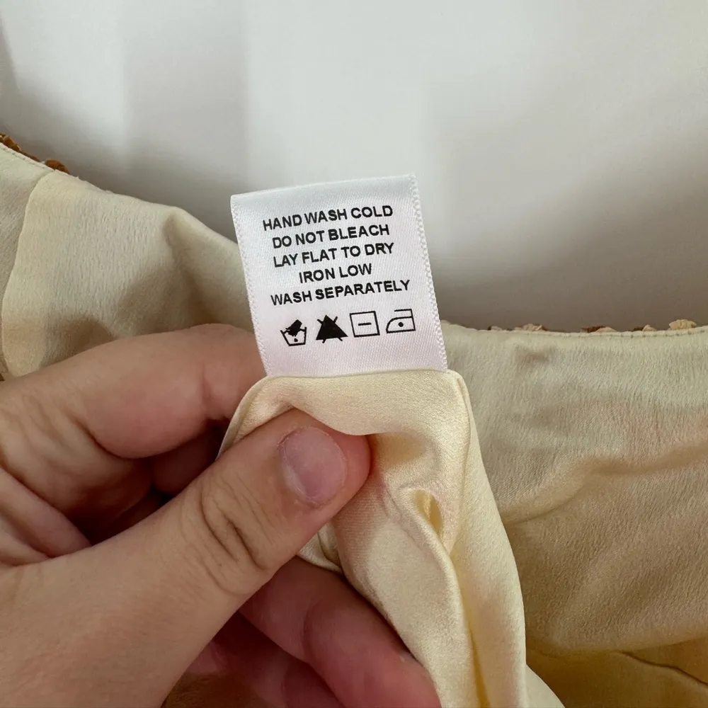 Camila Coelho Revolve Bailee Midi Dress In Brown Zebra Size Medium NWT - Image 14