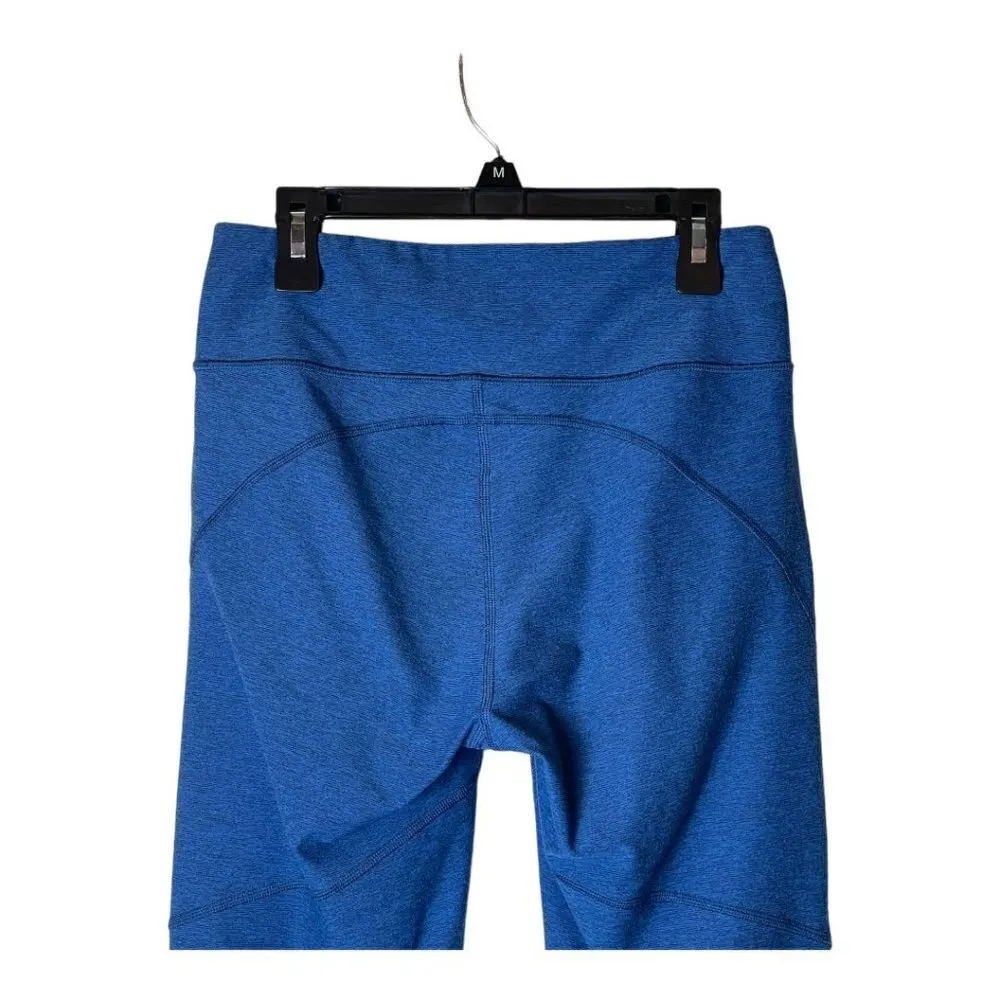 Outdoor Voices Blue Wide Waistband High‎ Rise Cropped Athletic Leggings Size S - Image 4