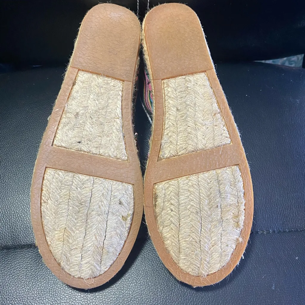 Rock & Candy By Zigi Colorful Striped Women’s Espadrilles Size 7 1/2 - Image 12