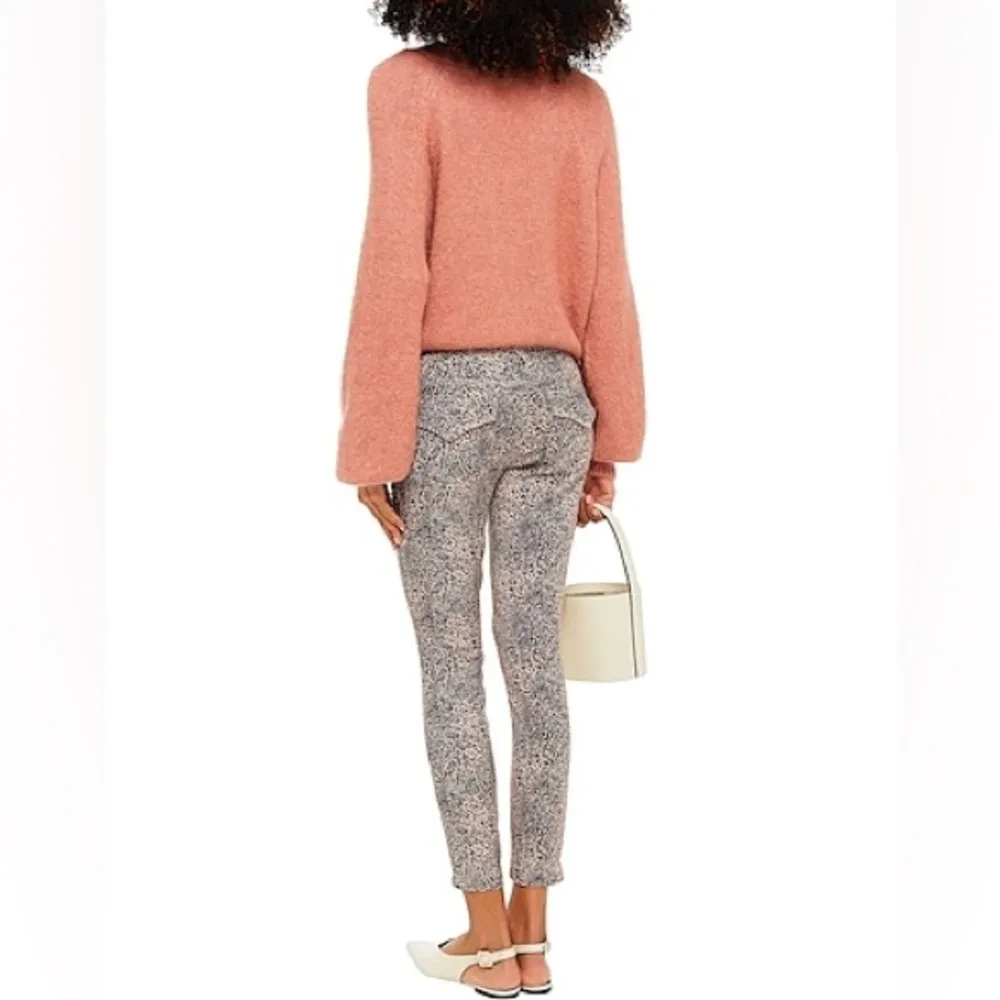 Joie  Cargo Pink Printed Jeans - Image 3