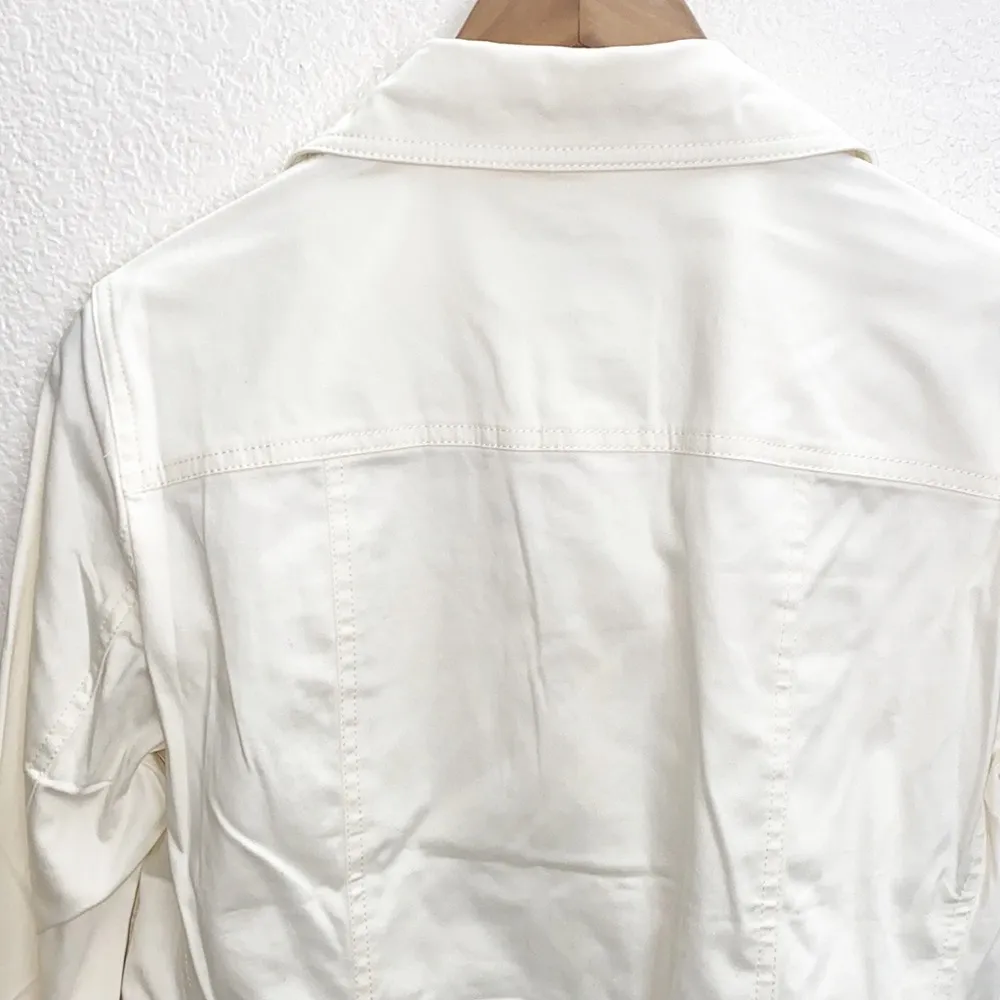 Jones New York Button Front Vanilla Jacket - Image 8