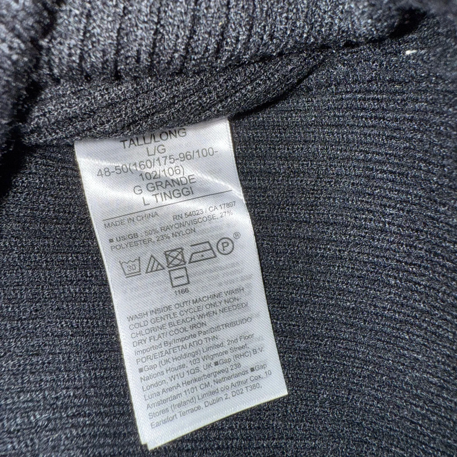 Banana Republic Asti Sweater Dress & Shrug Set Black Tall Large Long Sleeve NWT - Image 13