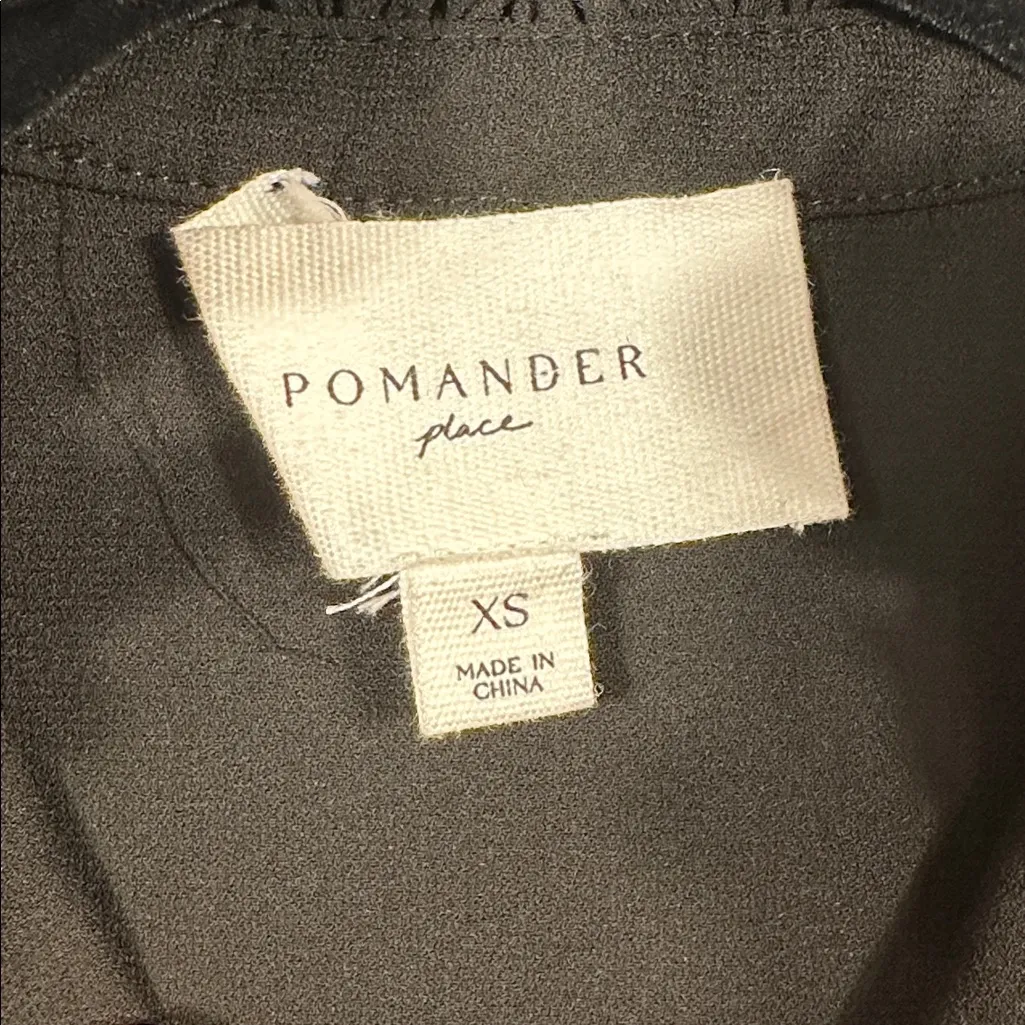 Pomander Place Tuckernuck Black Selena Maxi Dress Ruffle Tiered Women Size XS - Image 6