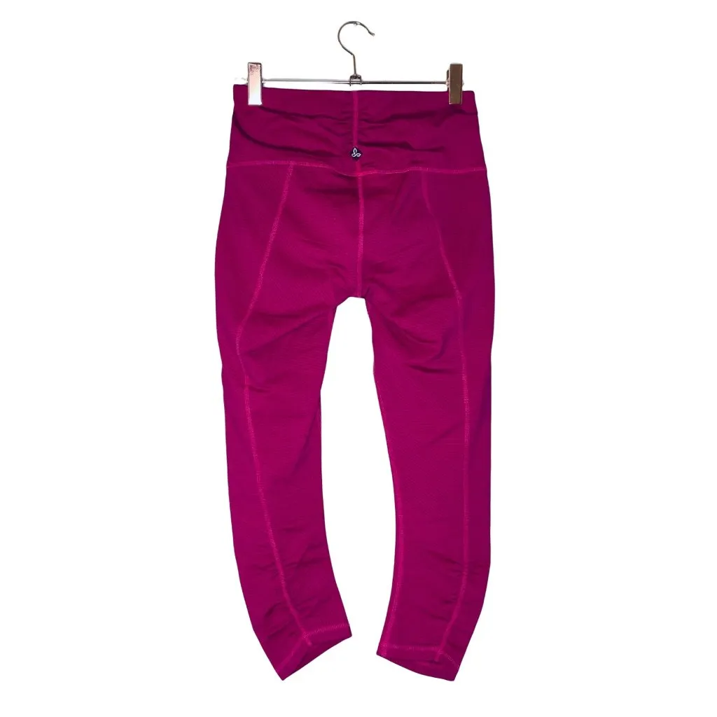 Prana Misty Capri Size XS Grapevine Geo Legging Purple Mid Rise Tights Yoga - Image 7