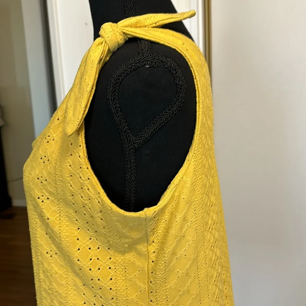 W5 Yellow Sleeveless Top - Image 4