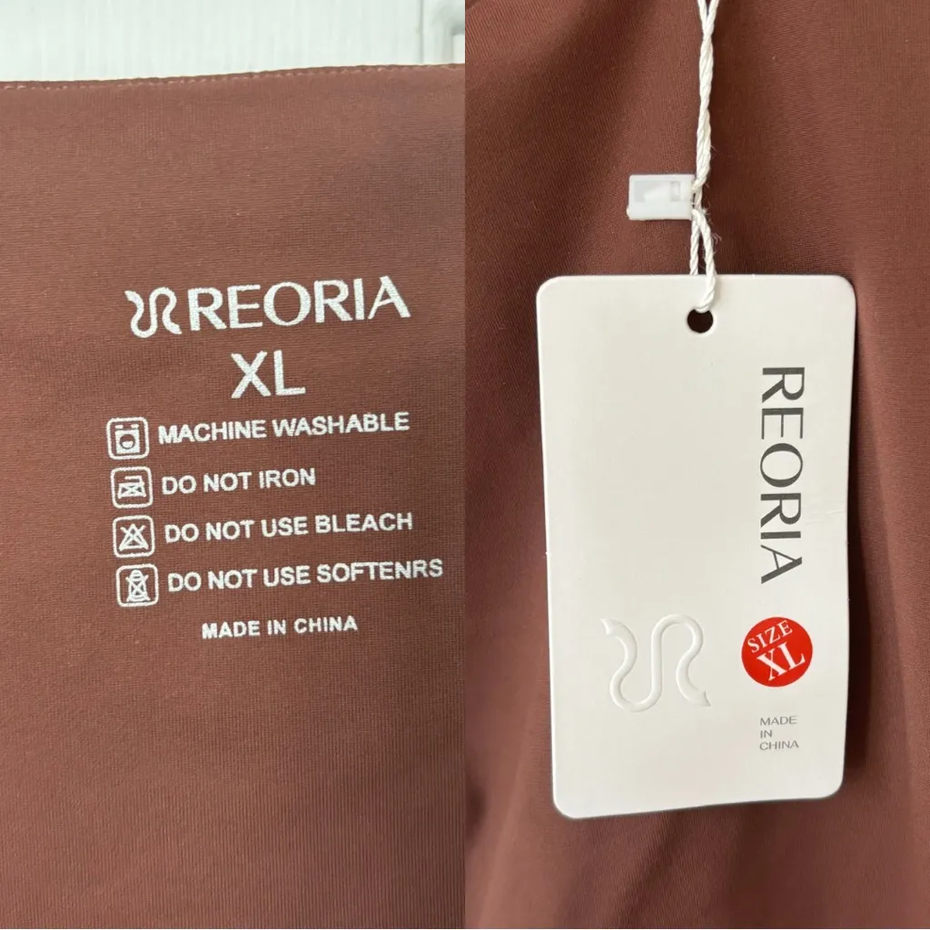 ReoRia New with Tags Brown Bodysuit Size XL - Image 3