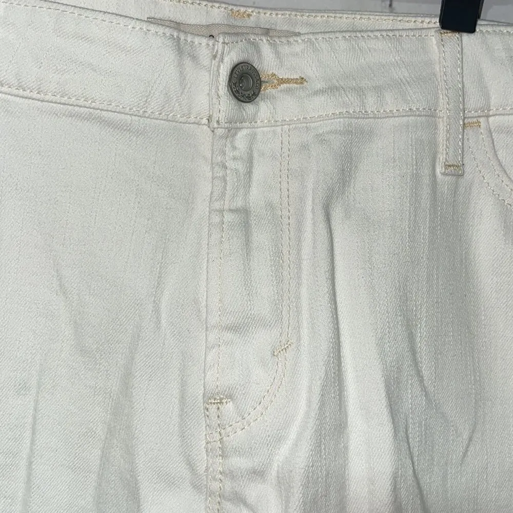 Levi’s Cream Stretch Denim Size 16 EUC - Image 5