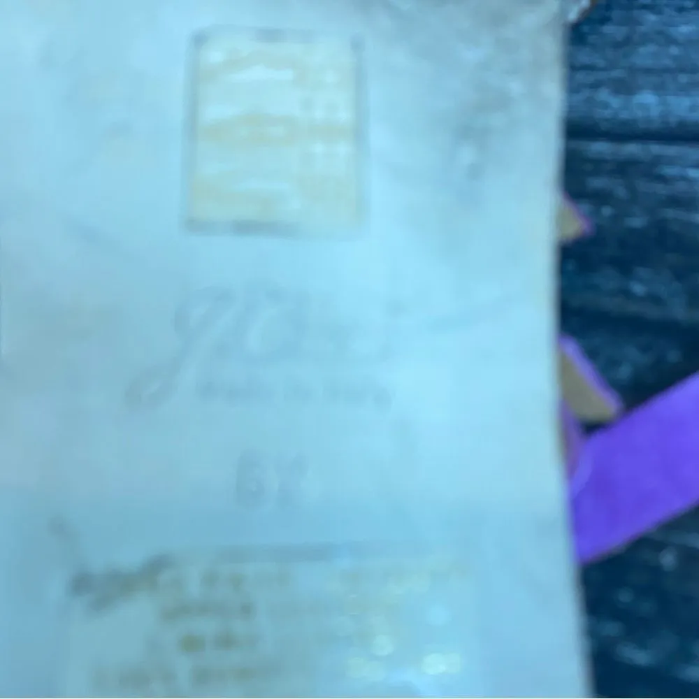 J Crew Purple Suede Leather Strappy Flat Buckle Sandals 6.5 - Image 5