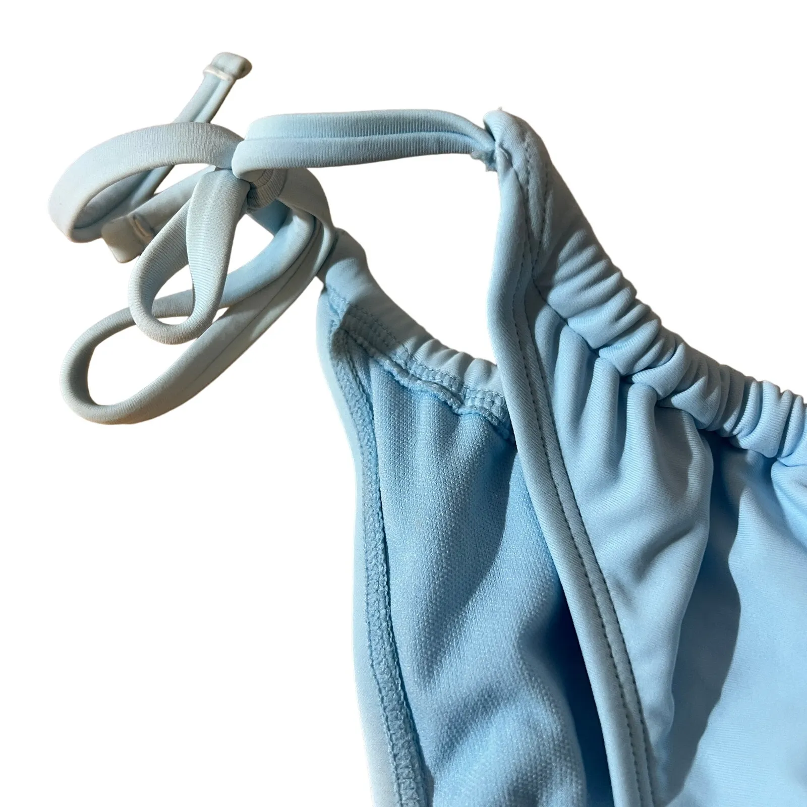 Wild Fable Women's Light Blue Side-Ties Bikini Bottom - Size Medium - NWT - Image 3
