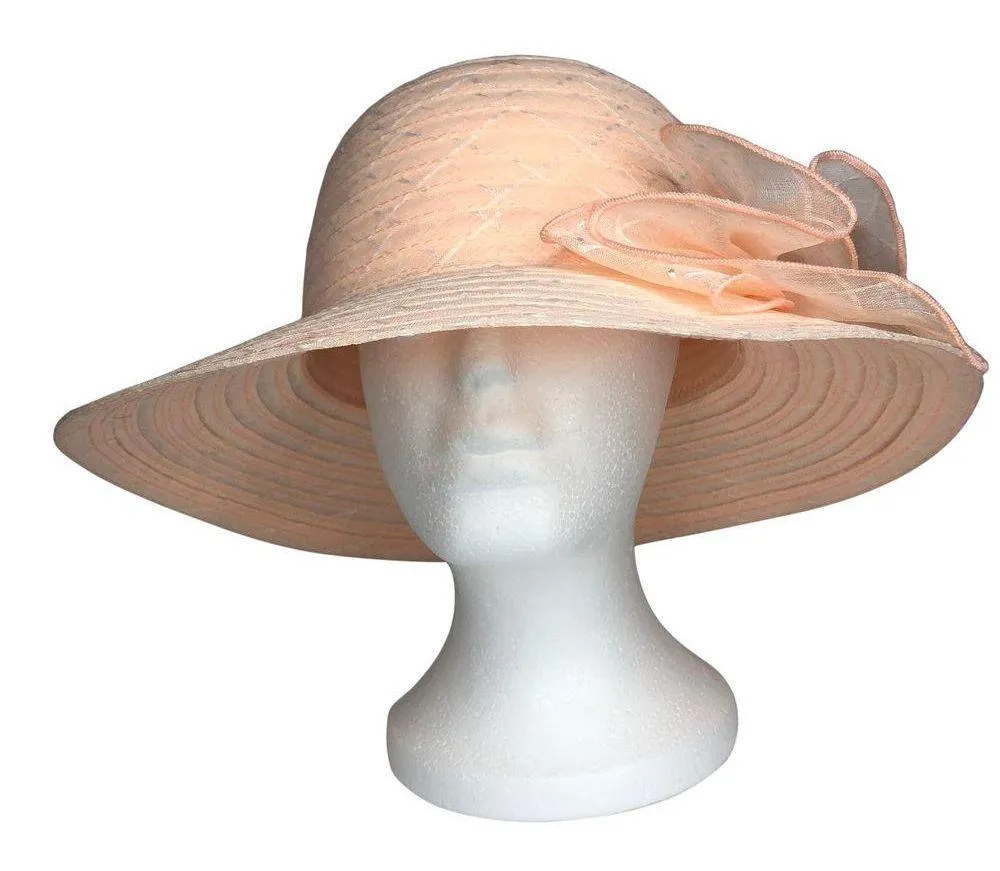 Peach Formal Hat - Image 4
