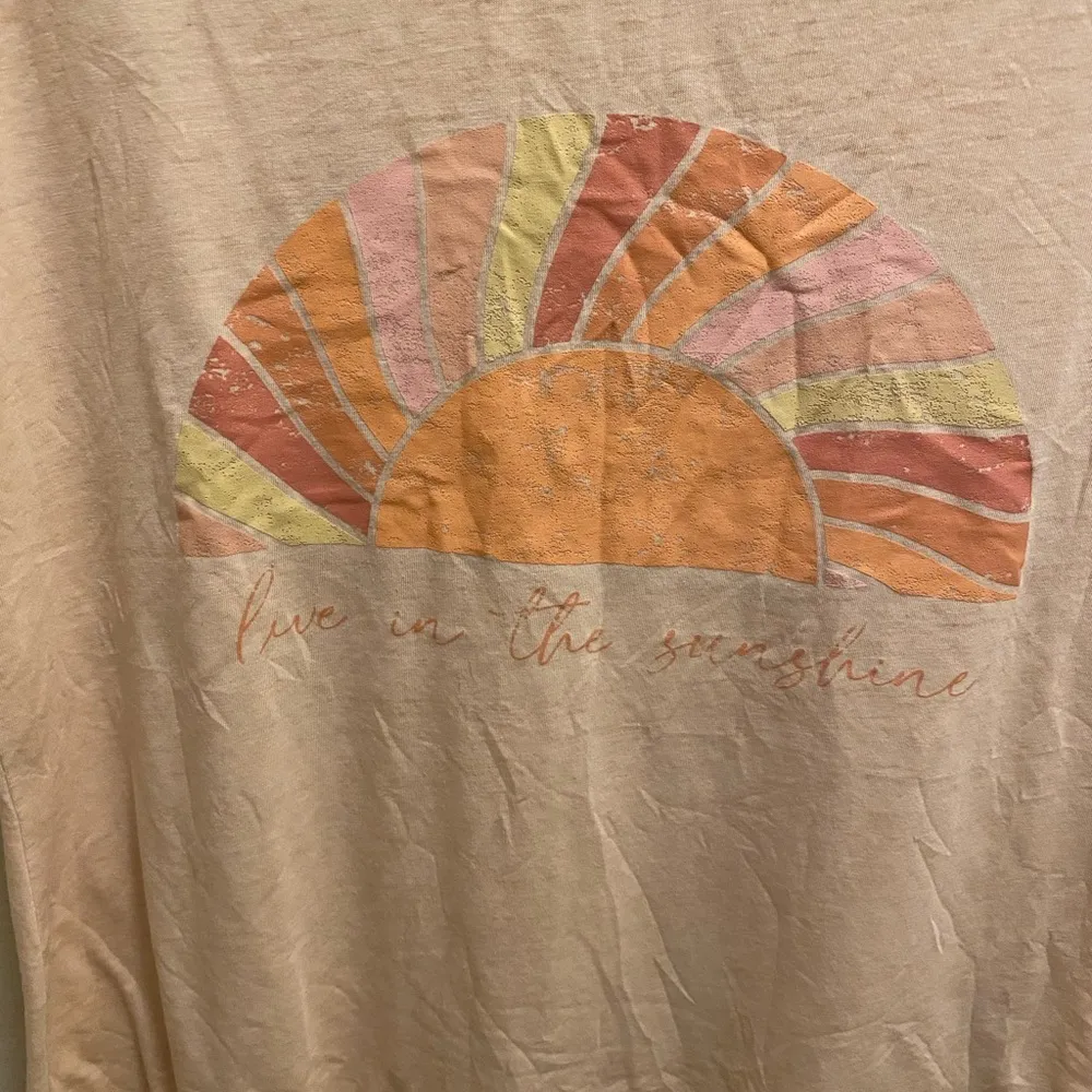 C&C California “Live In The Sunshine” Light Peach T-Shirt. - Image 6