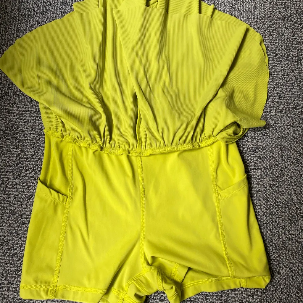 JoyLab Bright Yellow Athletic Shorts - Image 3