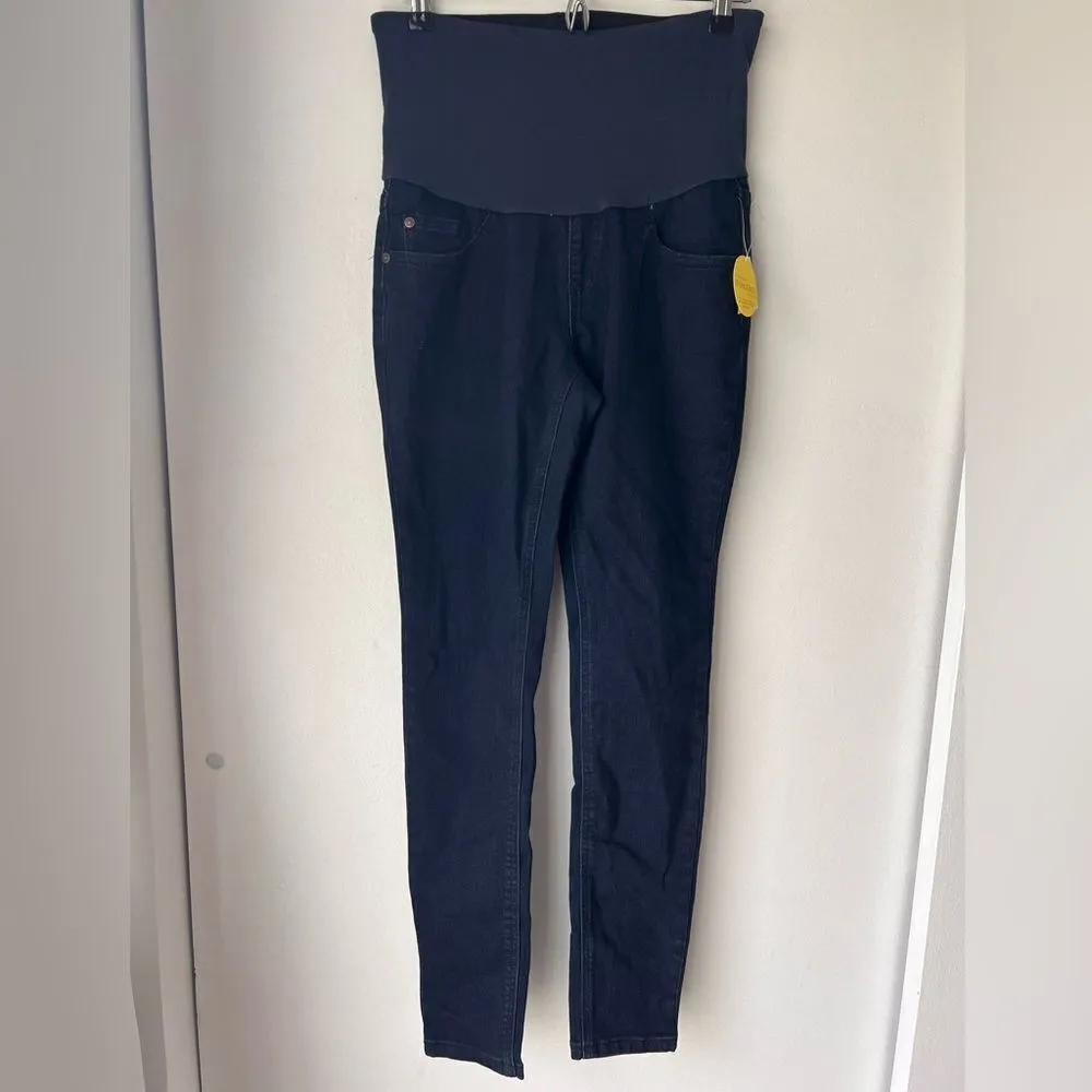 Women’s motherhood BounceBack pregnancy collection Jean S dark wash. - Image 2