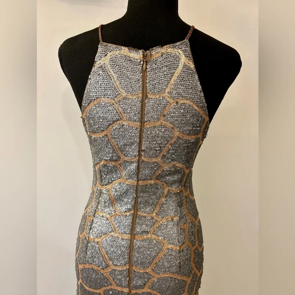 Sequin Mini Dress Size Small - Image 5