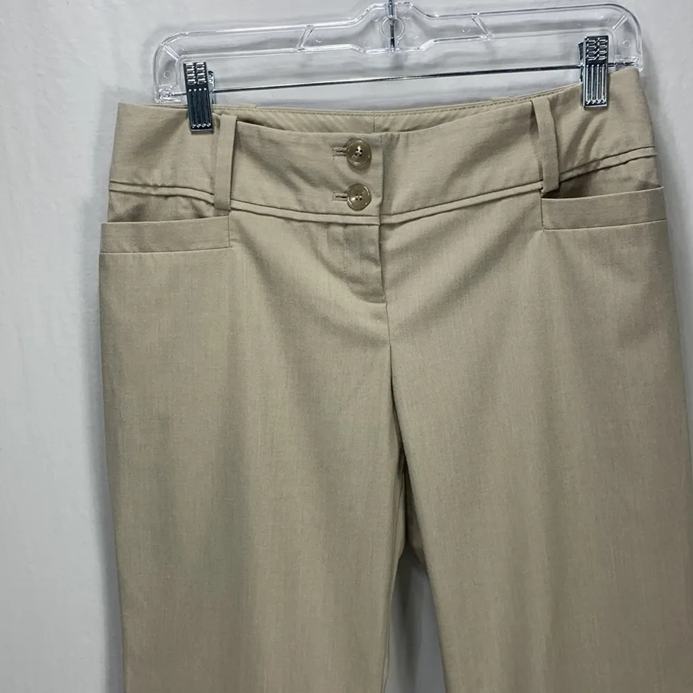Cassidy Fit Khaki Flare Wide Leg Pants Size 4R - Image 2