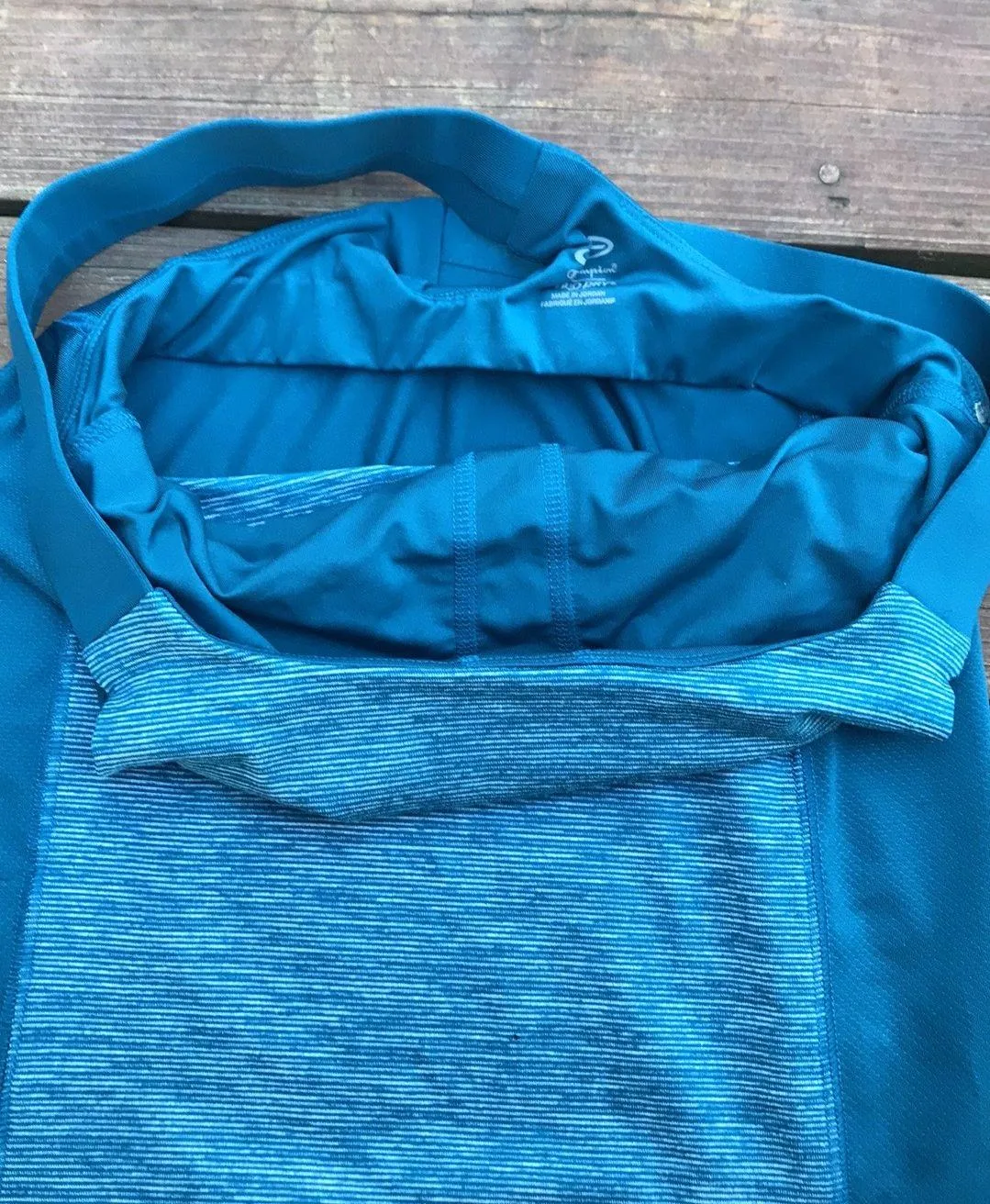 Turquoise Duo-Dry Tank Top - Image 5