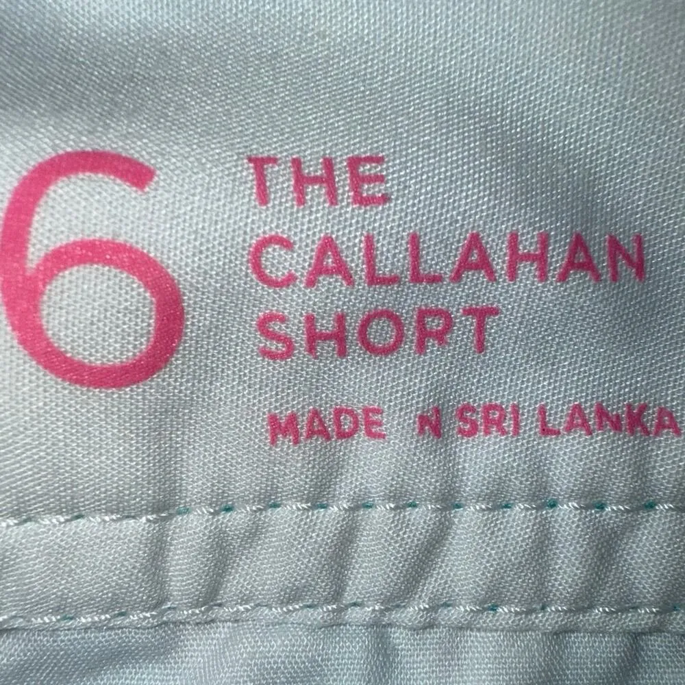 Lilly Pulitzer Shorely Blue Sea Cups 5" Callahan Shorts- Size 6, Excellent! - Image 4