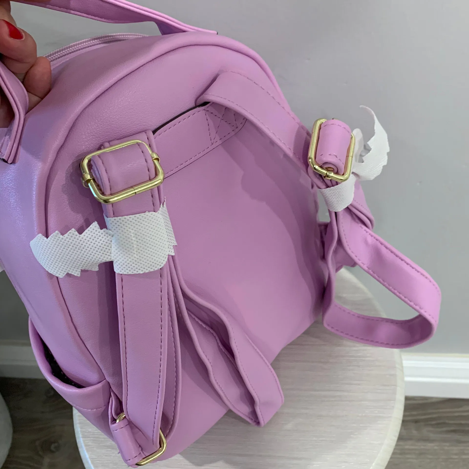 NWT  PURPLE MINI BACKPACK - Image 2