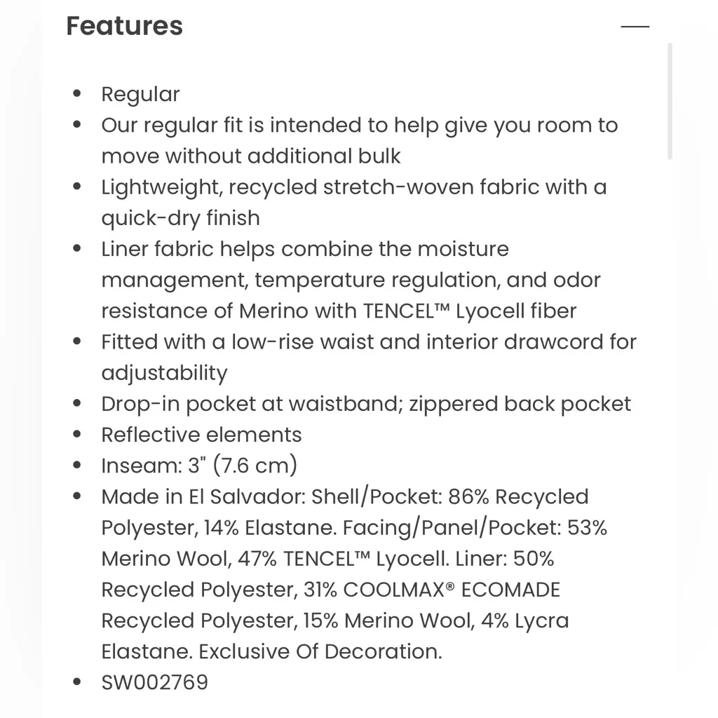 Smartwool Women's Active Athletic Shorts, XL - Image 6