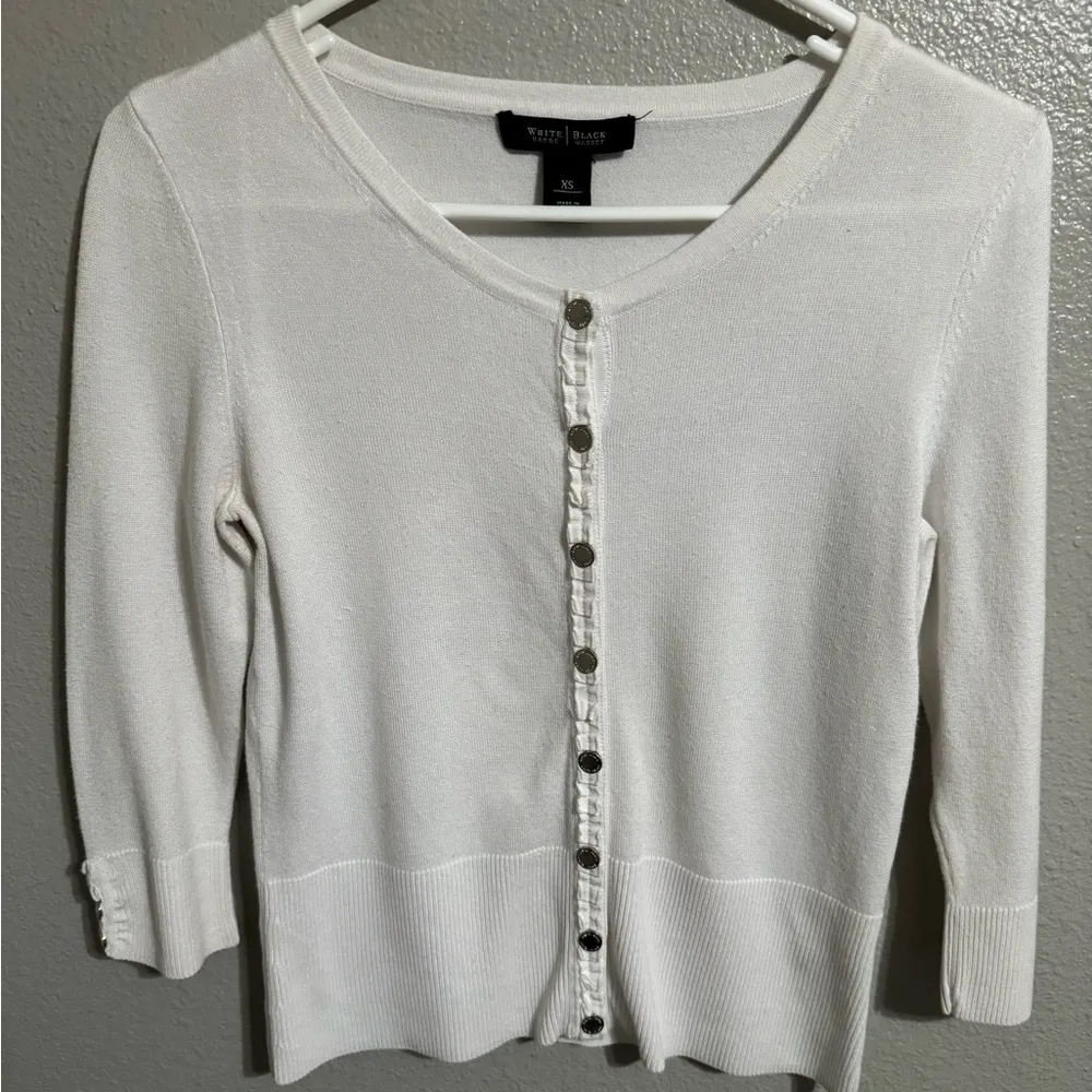 White House top, long sleeve, size XS, very good condition, used - Image 3