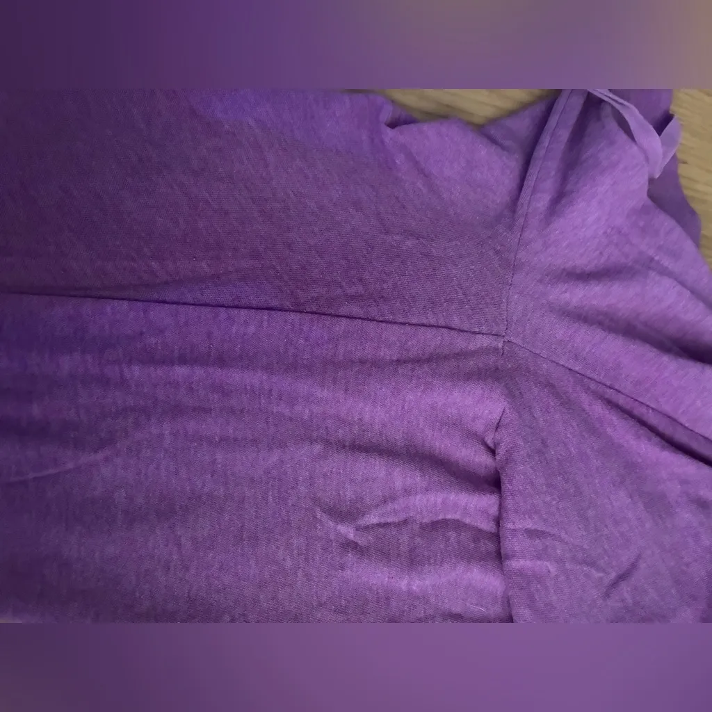 Victoria's Secret 2011 Supermodel Angel Straight Leg Purple Sweat Pant S - Image 10