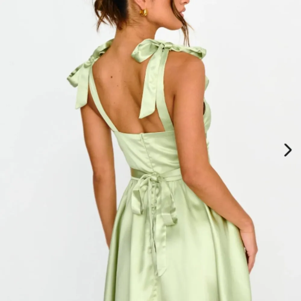 Selfie Leslie Green Mini Dress M - Image 2